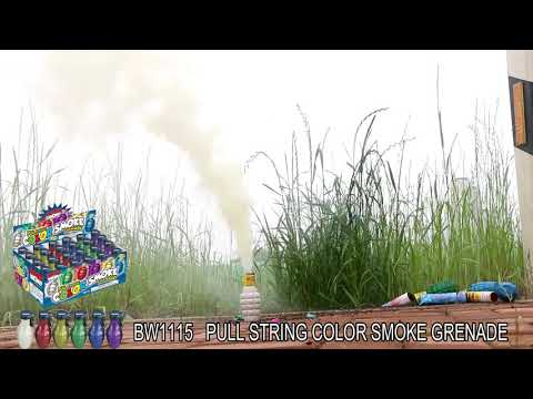 BW1115 - Pull String Color Smoke Grenade