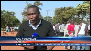 Ugandans turned up in droves at polling stations for presidential elections