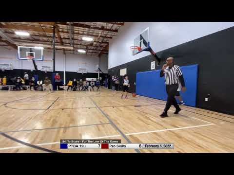 February 5, 2022 - PTBA 12u vs Pro Skills