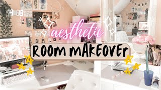 aesthetic room makeover | pinterest inspired ✨