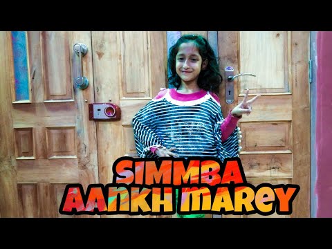 SIMMBA Aankh marey | kids dance cover video | ranveer Singh | Sara Ali Khan