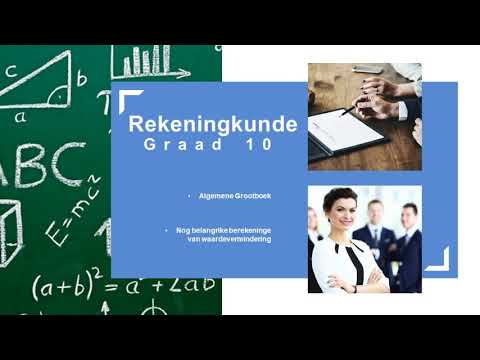 Gr 10 Rek AG en Verdere Berekeninge - Tanya Nel