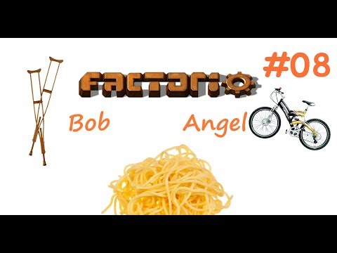 Factorio (Bob+Angel) Ep.8 - Красная и зелёная наука, Молл Т2