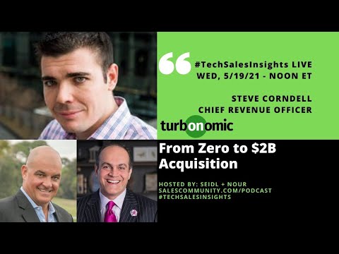 Zero to $2B Acquisition with Steve Corndell, CRO - Turbonomic
