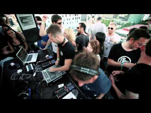 mobilee rooftop session 2012 - Day 1 with Pan-Pot, Rodriguez Jr., Slam, Ralf Kollmann