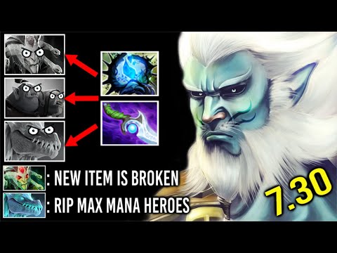 This New ITEM Will Make Max Mana Enemies Mad! Crazy Witchbane + Diffusal PL Delete Dusa 7.30 Dota 2