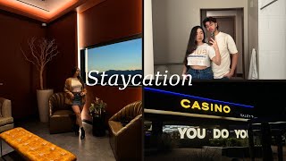 Our first staycation | steakhouse | casino | dancing | resort