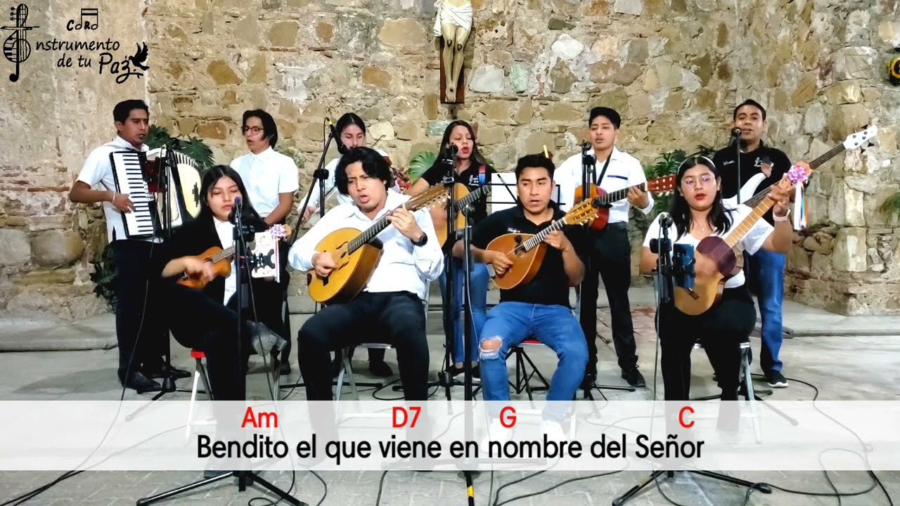 Tú eres Pedro- Coro Instrumento de tu paz Ft. Estudiantina Matthaeus /Autor: Alejandro Mejía Pereda