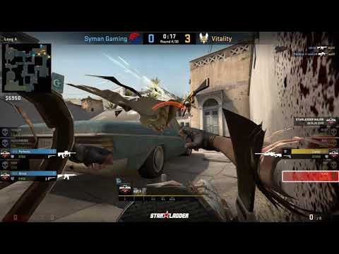 Starladder Berlin 2019 CS:GO | Challengers Stage Round 1 Match 1 | Team Vitality vs Syman Gaming