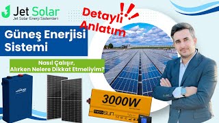 Güneş Enerjisi Nasıl Çalışır? Satın Almadan Önce Mutlaka İzleyin!⚡