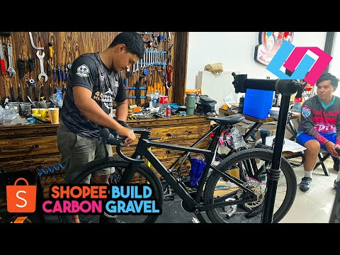Full Carbon Gravel Bike Build from Shopee Parts