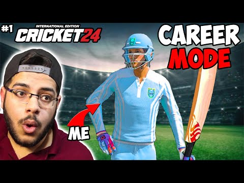 THE START OF AN ERA 🏏| CRICKET 24 CAREER MODE GAMEPLAY #1
