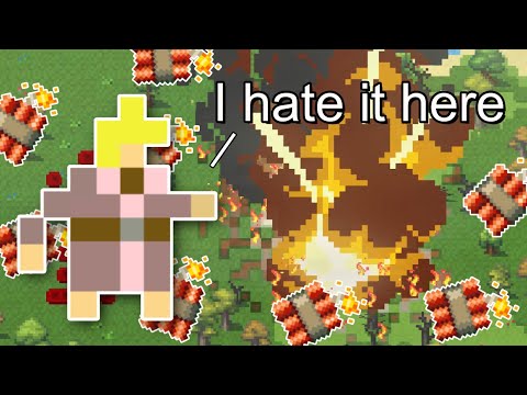 WorldBox But Everything Is Made Of Explosives