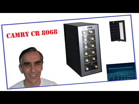 🍷 VINOTECA para 12 BOTELLAS CAMRY CR 8068 | AMAZON y MEDIA MARKT 👍