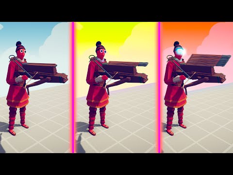 EVOLUTION OF SUPER CHU KO NU - Totally Accurate Battle Simulator TABS