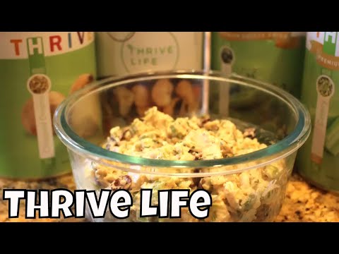 Easy Chicken Salad With Thrive Life Ingredients