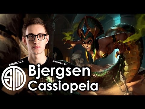When Bjergsen play Cassiopeia Mid - Duo Svenskeren - Korean Queue