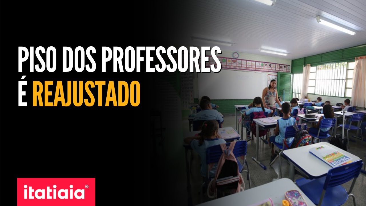 PISO SALARIAL DOS PROFESSORES TEM REAJUSTE ACIMA DA INFLAÇÃO