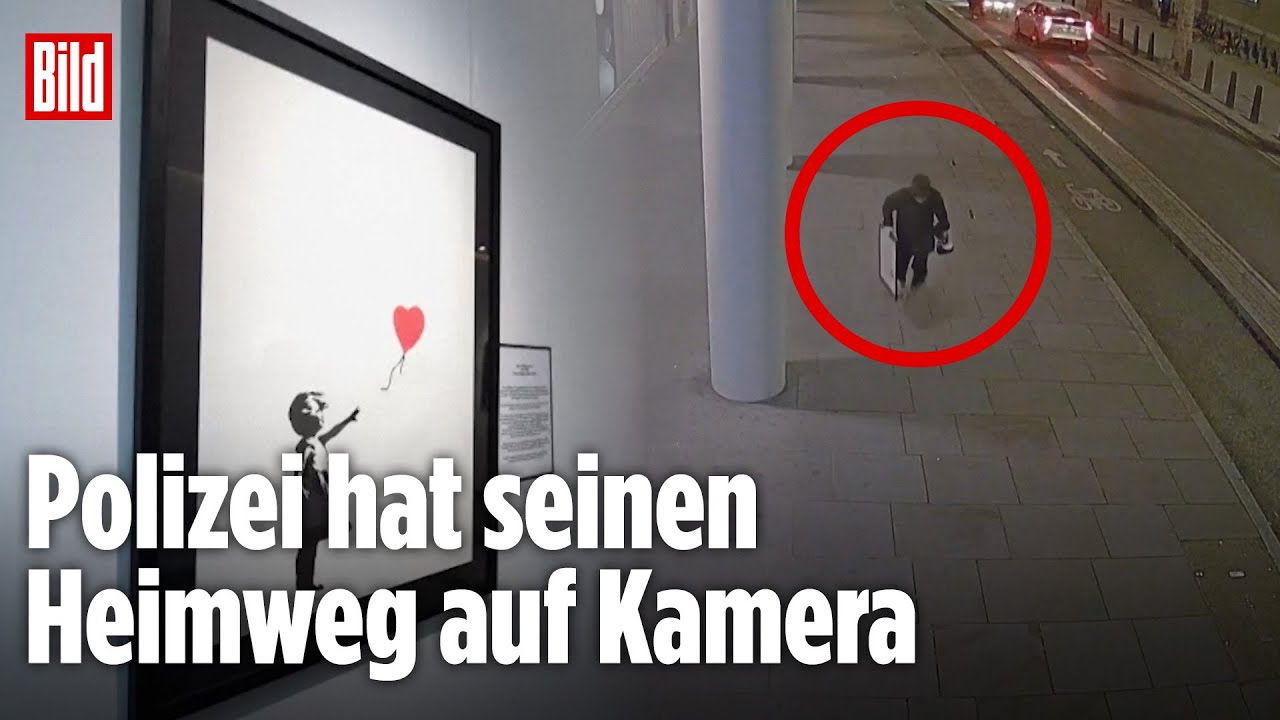Einbruch in London: Banksy-Dieb stellt sich dämlich an