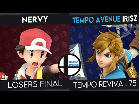 Tempo Revival 75 - nervy (Pkmn Trainer) Vs. IrisZ (Link) - Losers Finals - Smash Ultimate