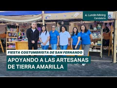 Apoyando a artesanas de Tierra Amarilla en la Fiesta Costumbrista de San Fernando