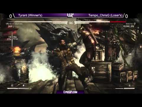 Hitbox_Tyrant (Jax) vs Tempo_ChrisG (KJ) - MKX
