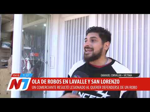 “Necesitamos más seguridad”: ola de robos preocupa a comerciantes de Lavalle y San Lorenzo