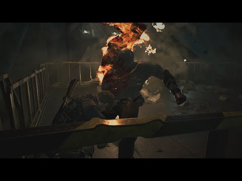 Resident Evil 2 Remake - Leon A Walkthrough (No Save, No Damage) Hardcore S+ Rank