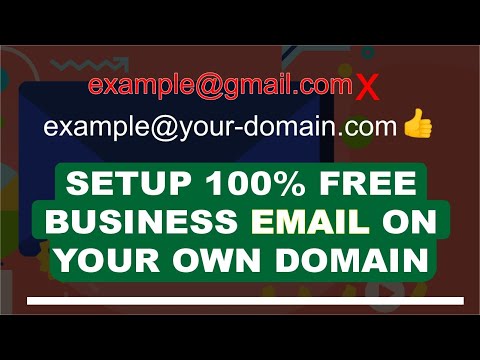 , title : 'HOW TO CREATE FREE BUSINESS EMAIL | How To Setup 100% FREE Business Email On Your Own Domain🕺'