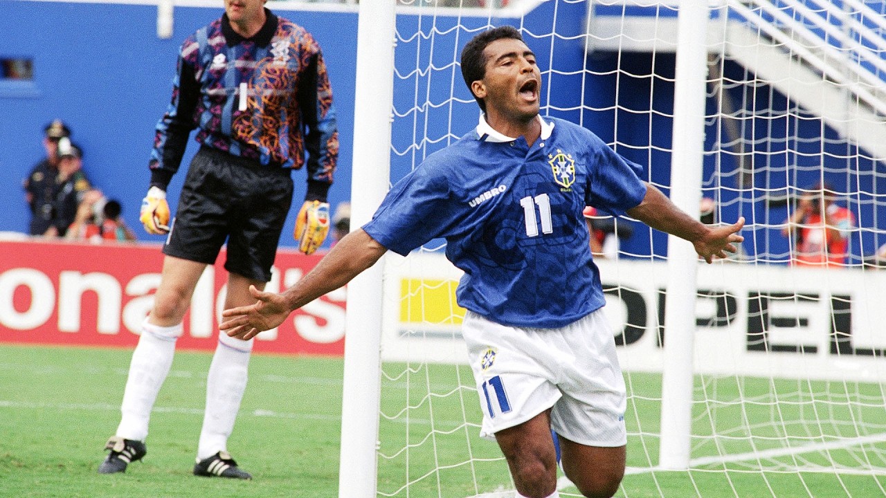 TODOS OS GOLS DE ROMÁRIO NA HISTÓRIA DA COPA DO MUNDO