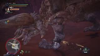 [MHW]ディアブロス3分22秒　太刀ソロ
