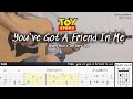 You Ve Got A Friend In Me Disney Pixar S Toy Story OST Fingerstyle Guitar TAB Chords Lyrics