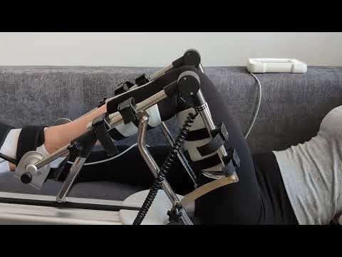 Jak działa szyna CPM  na staw kolanowy oraz biodrowy? Zobacz sam!