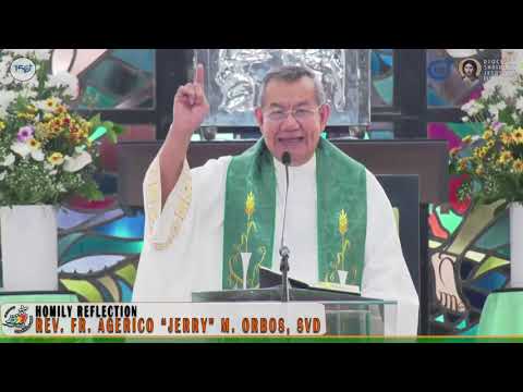 𝗖𝗔𝗥𝗥𝗬 𝗚𝗢𝗗 𝗪𝗜𝗧𝗛 𝗬𝗢𝗨 | SUNDAY HOMILY  06 July 2025 with Fr. Jerry Orbos, SVD