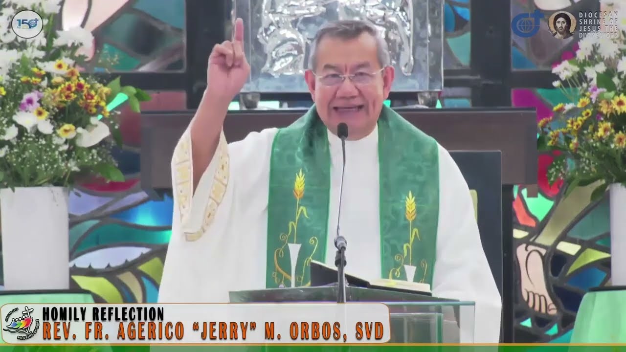 𝗖𝗔𝗥𝗥𝗬 𝗚𝗢𝗗 𝗪𝗜𝗧𝗛 𝗬𝗢𝗨 | SUNDAY HOMILY  06 July 2025 with Fr. Jerry Orbos, SVD