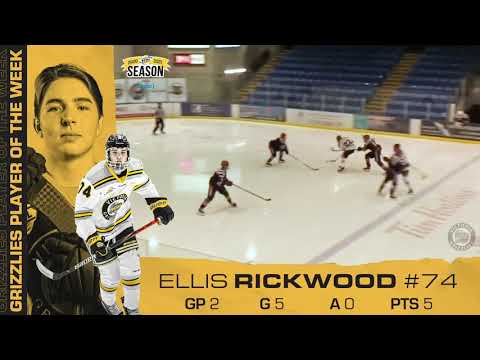 Ellis Rickwood | April 5 | Grizzlies Player of the Week!