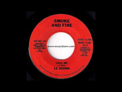 Le Johnn - Call Me [Smoke And Fire] 1985 Sweet Modern Soul 45 Video