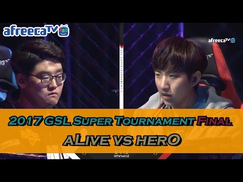 [GSL SuperTournament I] Finals aLive vs herO