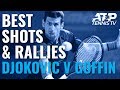 Novak Djokovic Trademark Brilliance v Goffin | Tokyo 2019 Semi-Final