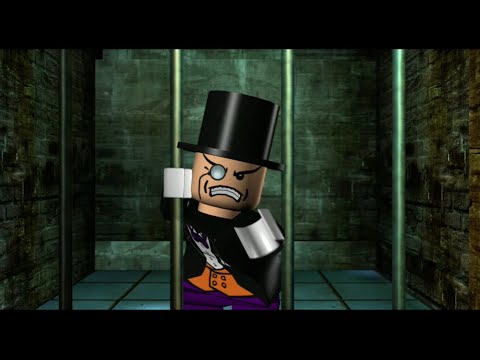 LEGO Batman The Video Game: All Villains Locked Up Cutscene Ending (1080p60)