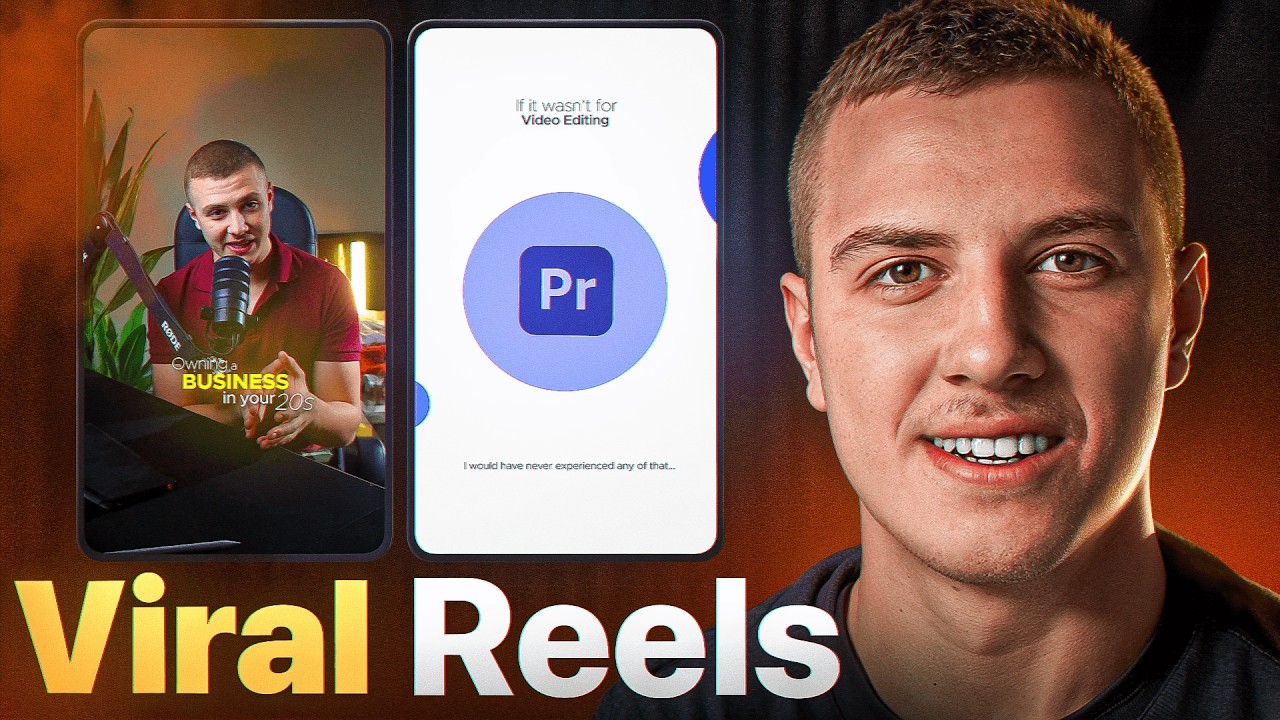 How to Edit Viral Instagram Reels using ONLY Premiere Pro! (Beginner's Guide)