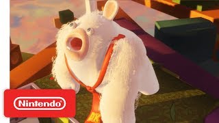 Mario + Rabbids Kingdom Battle - World 1 Battle & Boss Demonstration - Nintendo E3 2017
