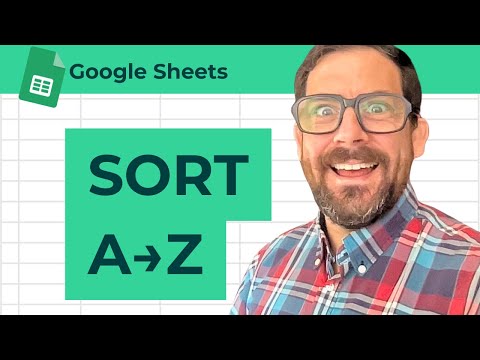 How To Alphabetize Google Sheets