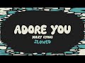 Miley Cyrus Adore You Slowed Reverb Lyrics