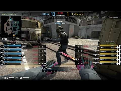 Pov yuurih (23/11) CS GO DEMO - OVERPASS - 16 FURIA VS 1 IMPERIUM (IEM New York 10/10/2020)