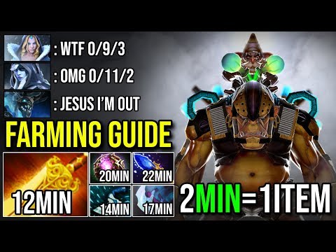 You Want to Fast Farm ? Then Watch This 2Min=1Item 1150GPM Alchemist MADE ENEMY ABANDON GAME DOTA 2