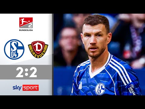 Džeko-Doppelpack reicht nicht! | FC Schalke 04 - Dynamo Dresden | Highlights – 2. Bundesliga 2025/26
