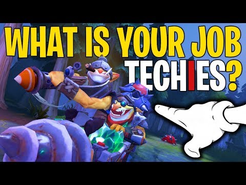 What Is Your Job Techies? - DotA 2 Funny Moments