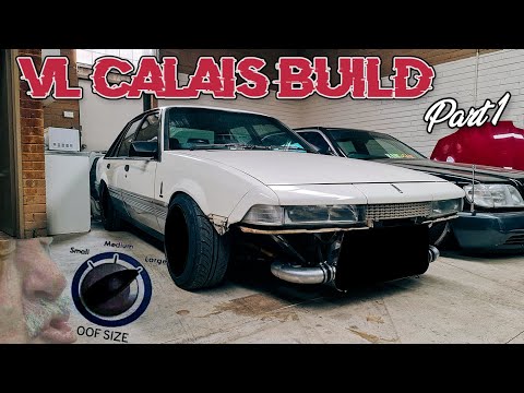 VL Gets Some Fitment & Built + Shortened Diff | VL Calais Turbo Build Part 1