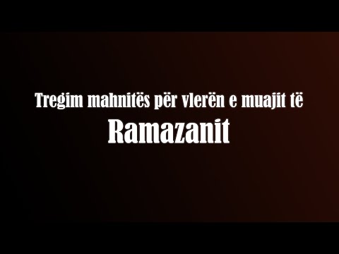 Tregim mahnitës për vlerën e muajit të Ramazanit - Shejh Sulejman errRruhejli